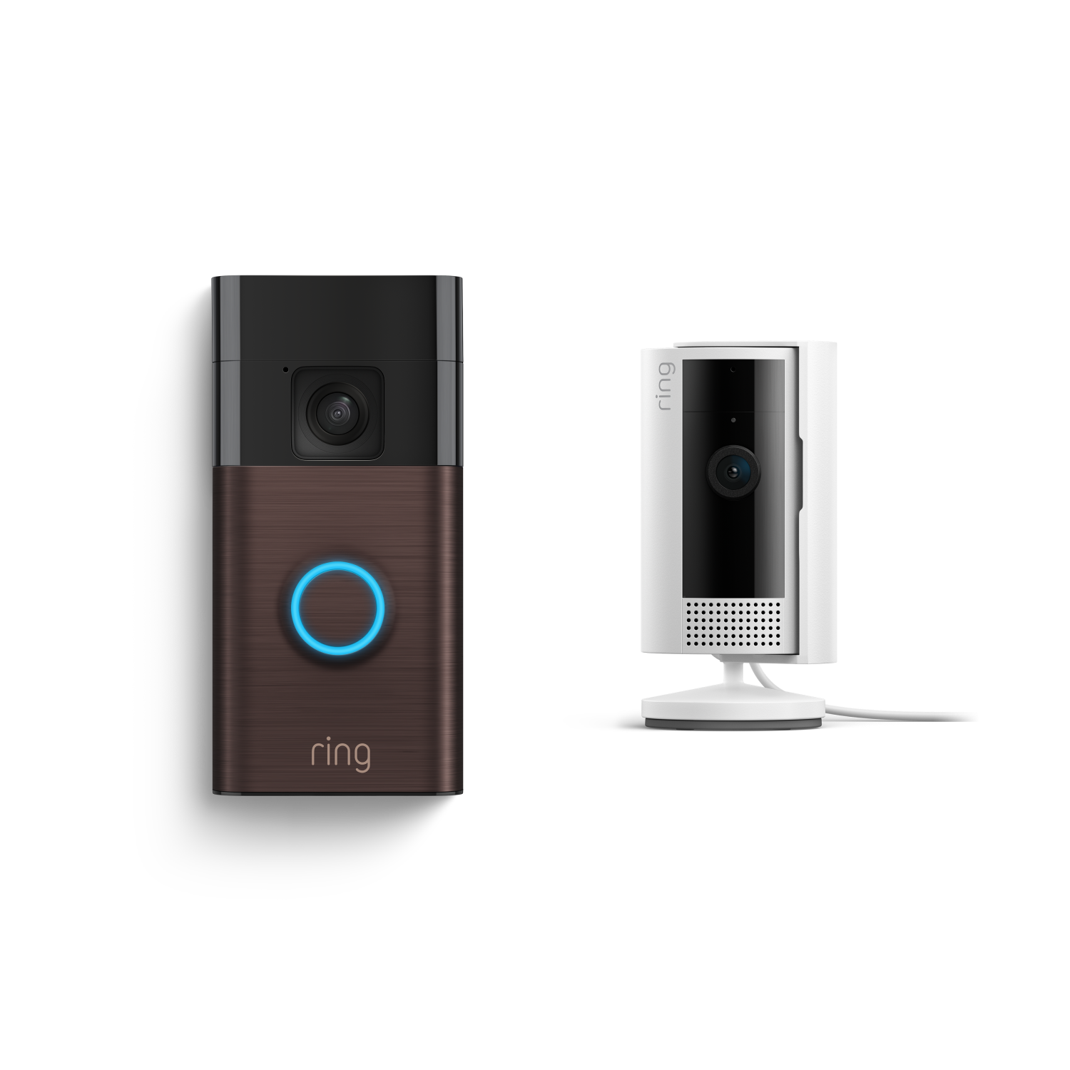 Battery Video Doorbell + Indoor Camera  - Venetian Bronze