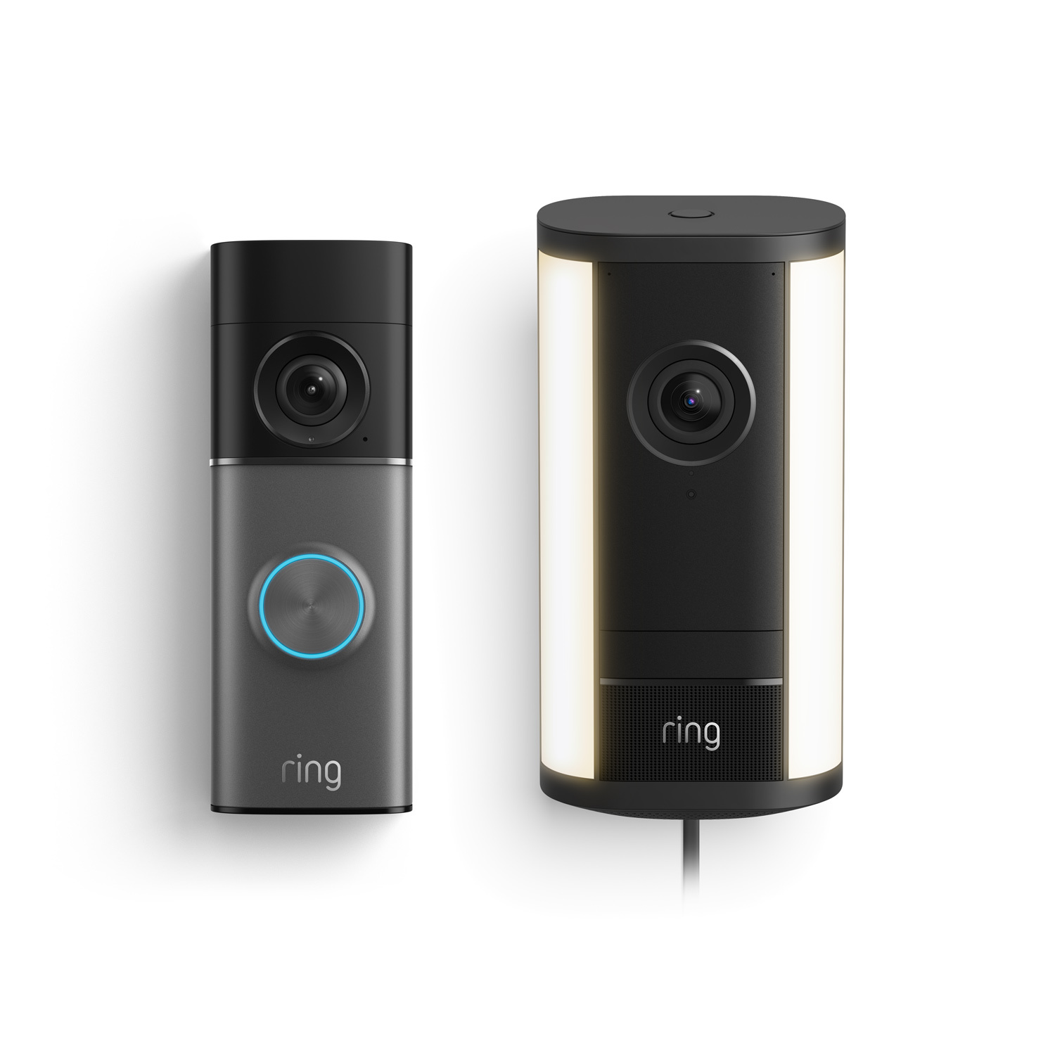 Wired Doorbell Pro (3rd Gen) + Spotlight Cam Pro, Plug-In (2nd Gen) - Black