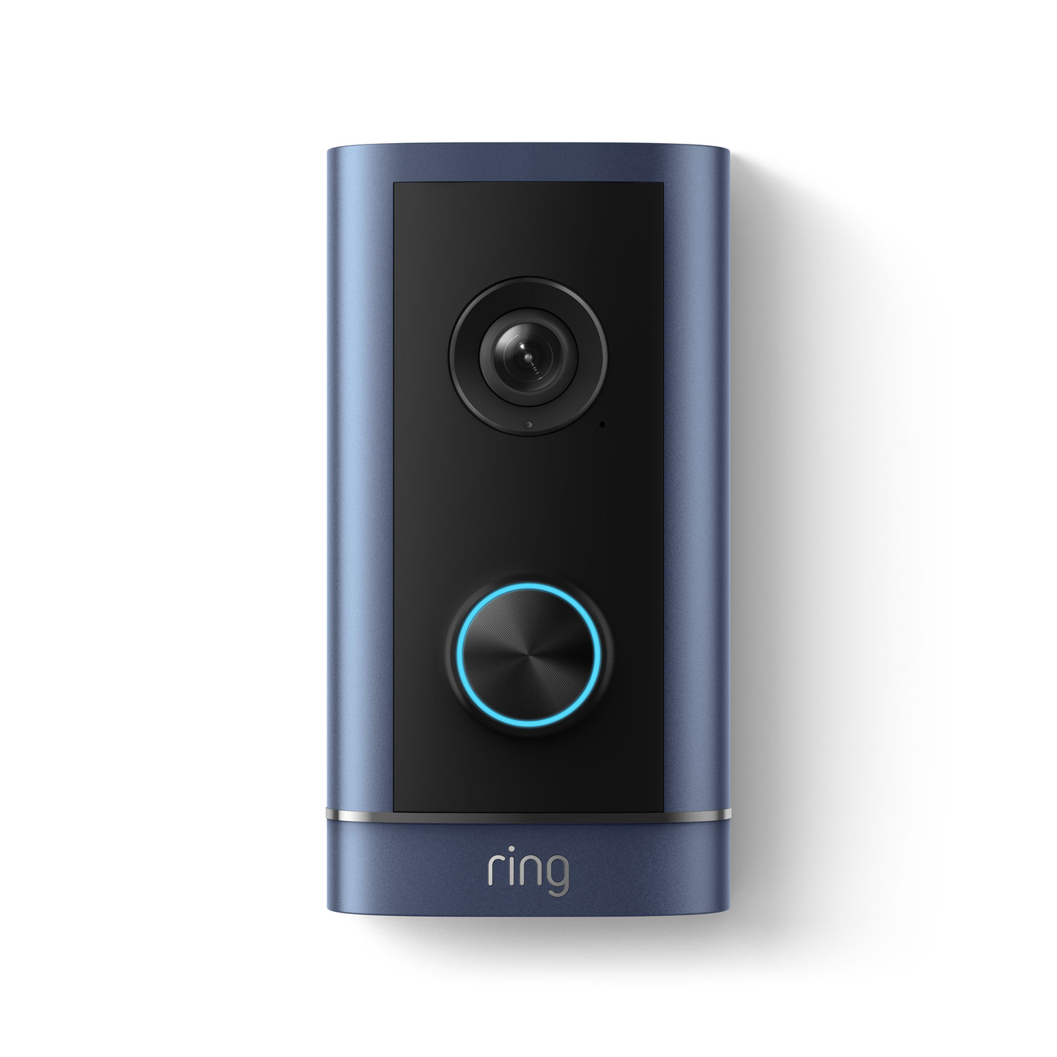 Wired Video Doorbell Elite (2nd Gen) (Featuring Retinal 4K) - Power-over-Ethernet / Polished Night Navy / 1-Pack