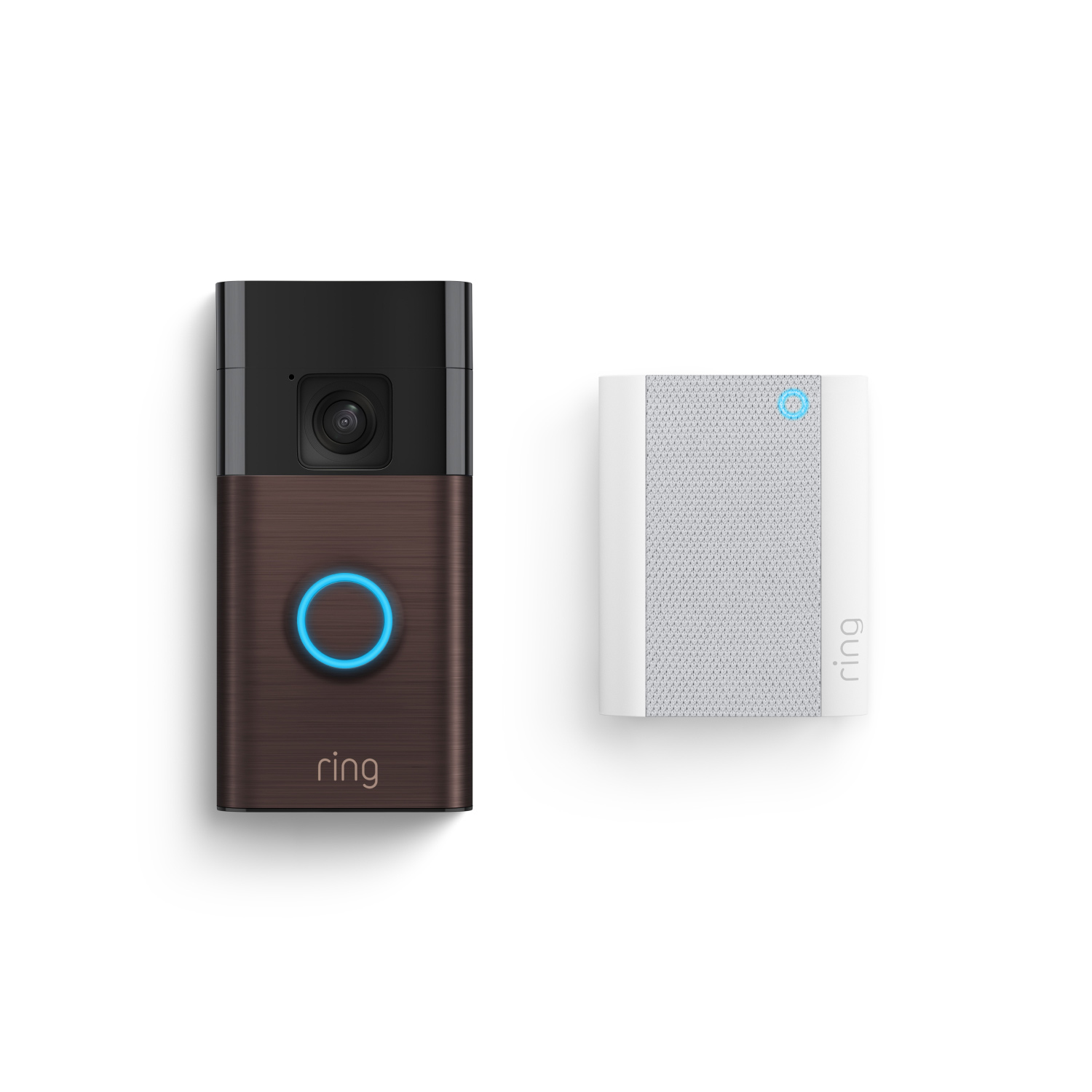 Battery Doorbell + Chime - Venetian Bronze