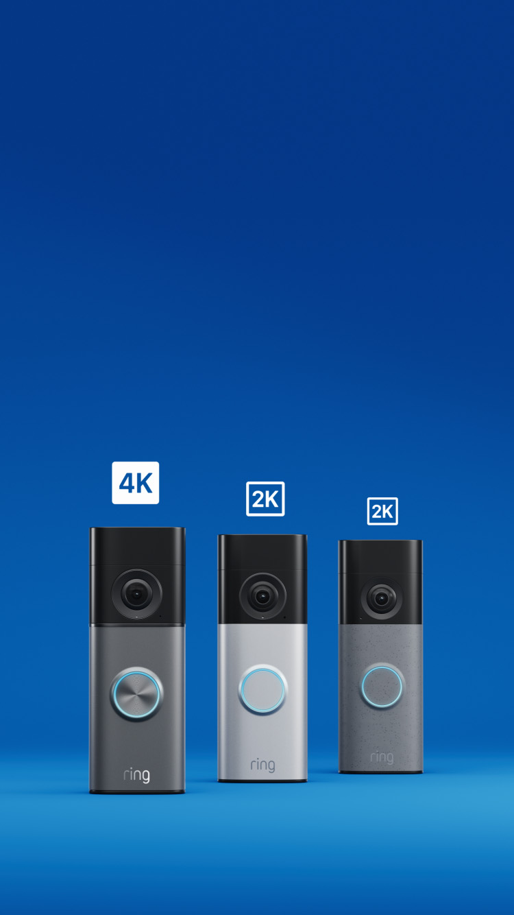 2K and 4K Battery doorbells