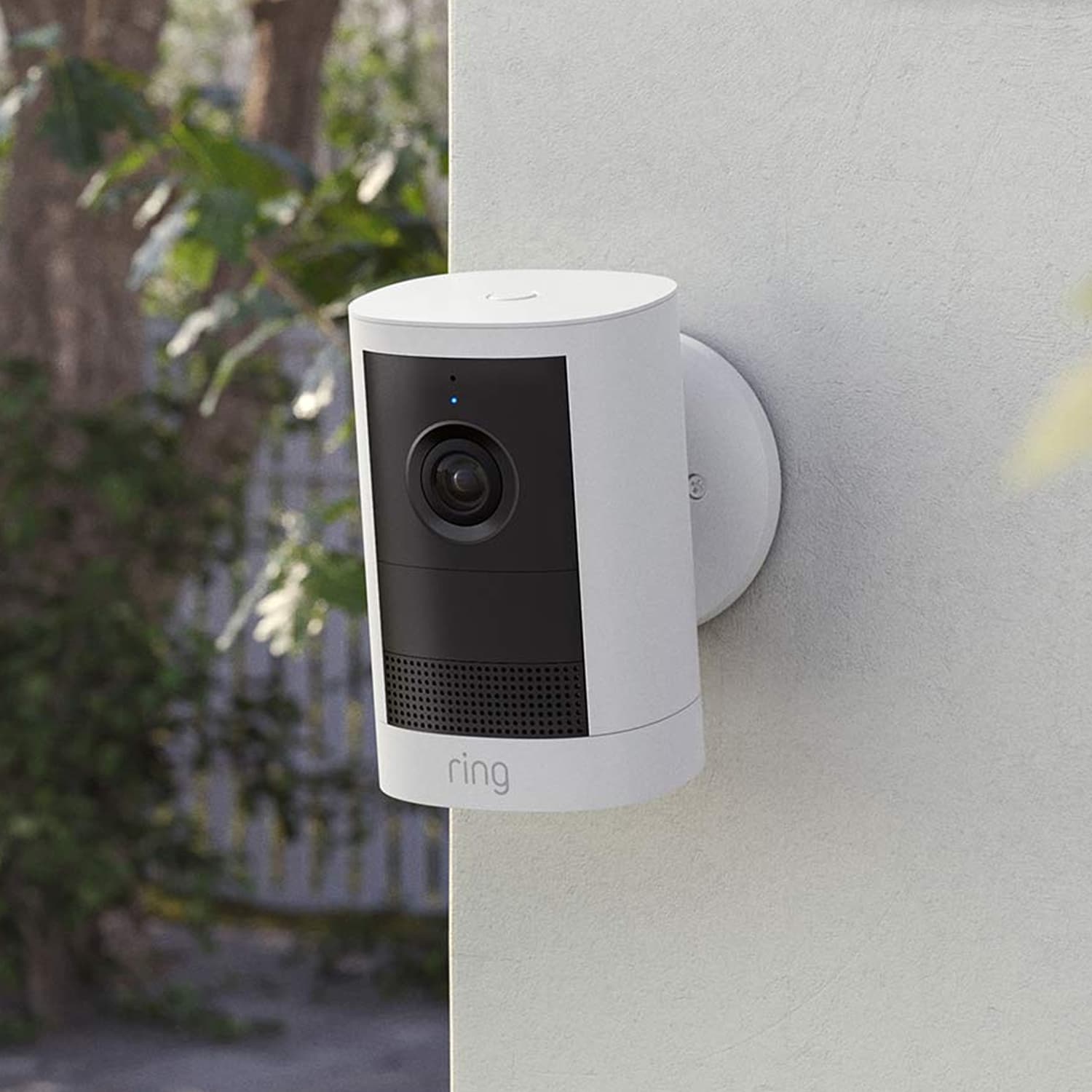 Outdoor Cam (Newest Model)  - Battery:Outdoor Cam (2nd Gen) mounted on a wall at daytime.