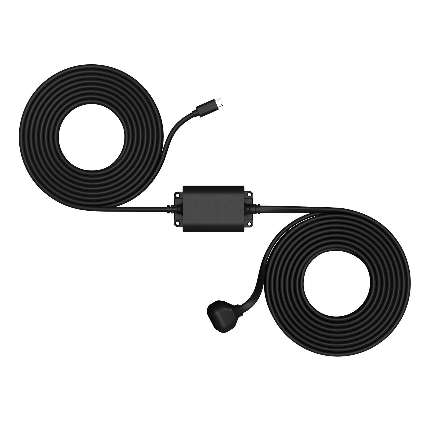 Stick Up Cam Elite with Indoor/Outdoor Power Adapter - Indoor/Outdoor Power Adapter, micro USB in black