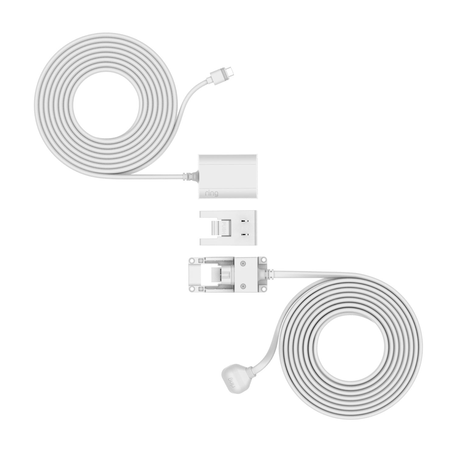 Indoor/Outdoor Power Adapter (USB-C) (for Spotlight Cam Plus, Spotlight Cam Pro) - White
