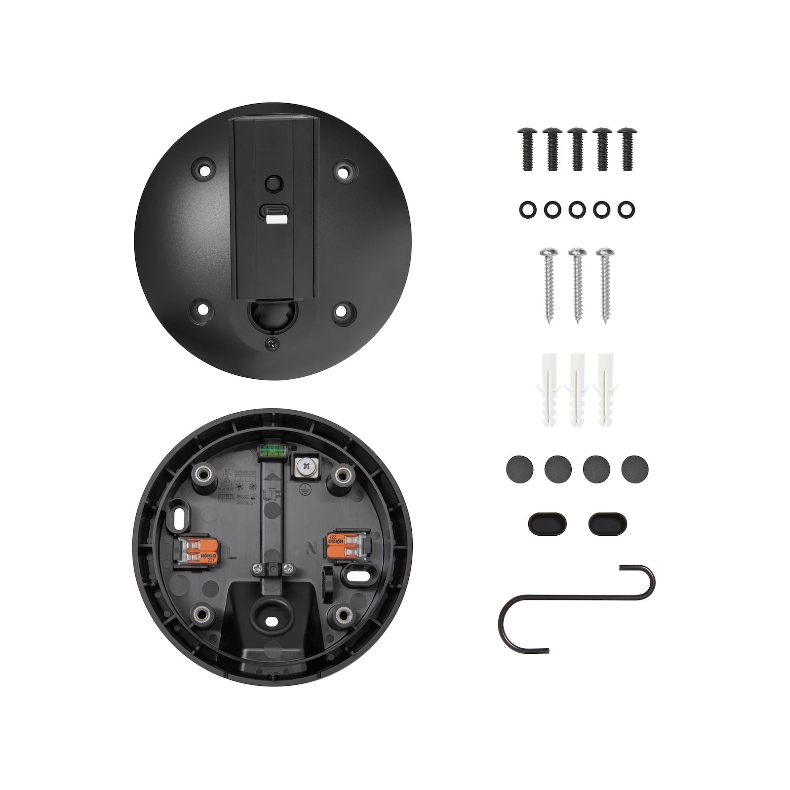 Hardwired Kit for Cameras (Spotlight Cam Plus, Spotlight Cam Pro) - Black