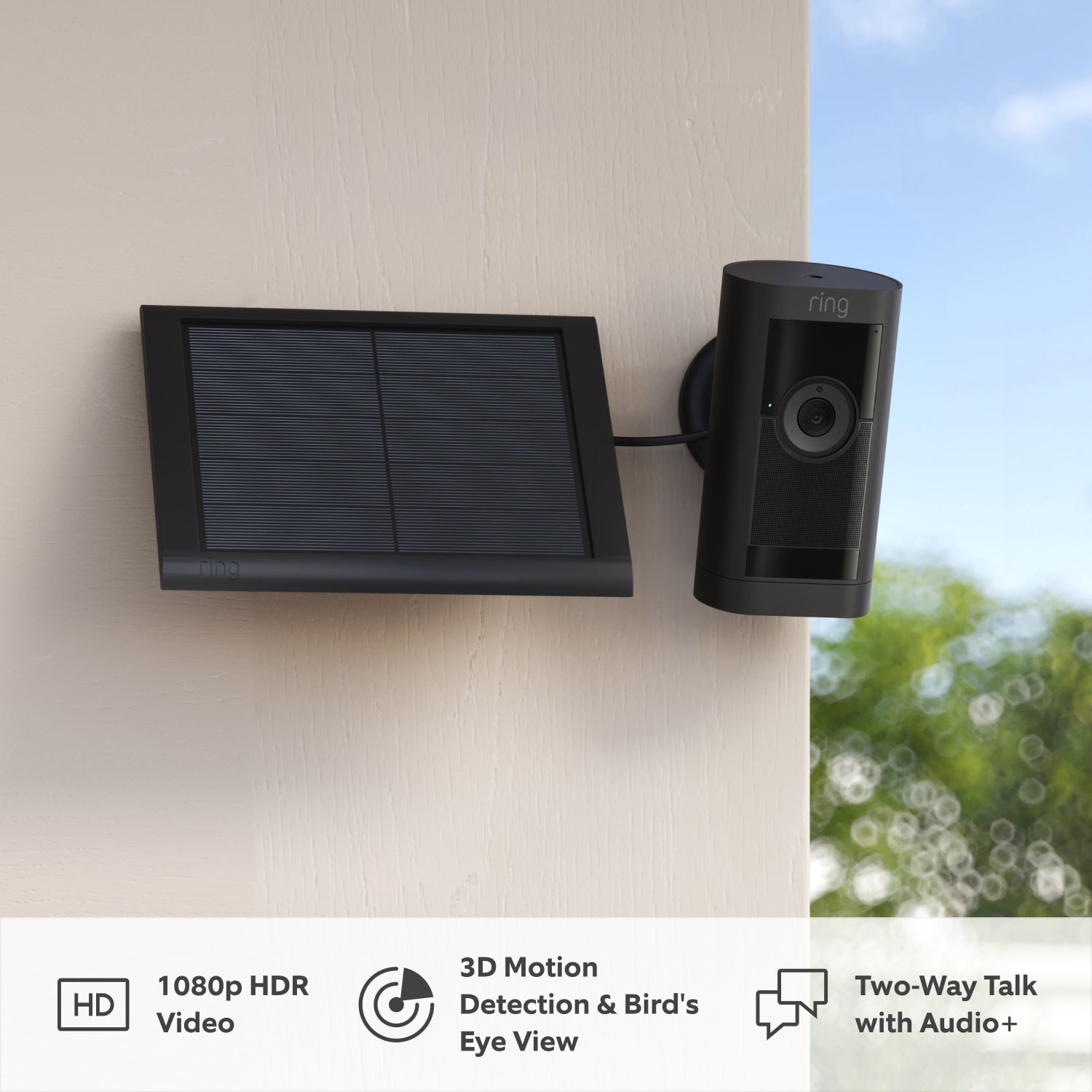 Stick Up Cam Pro Solar (Outdoor Camera) - Black