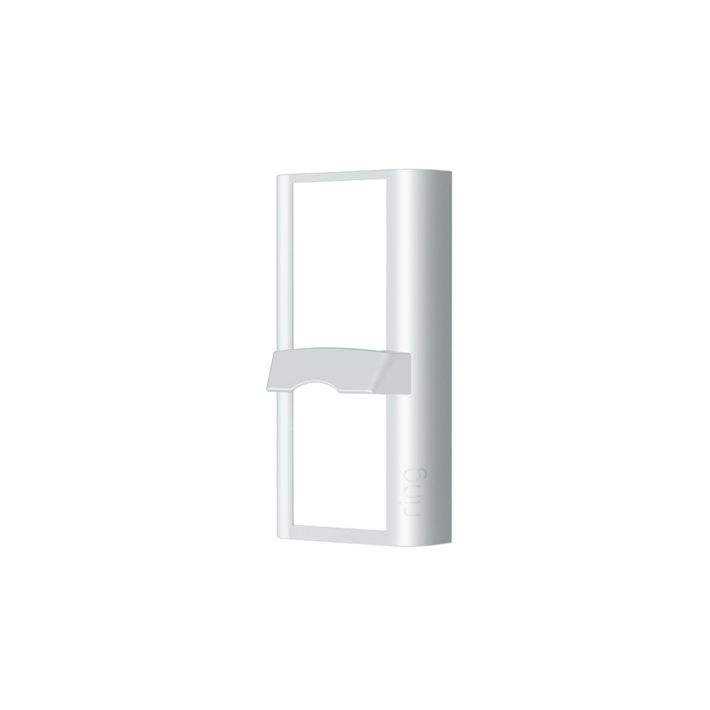 Package View Faceplate (for Peephole Cam) - White