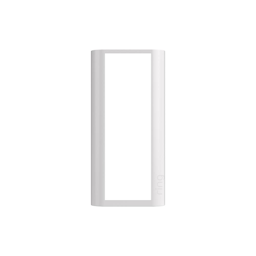 Interchangeable Faceplate (for Peephole Cam) - Pearl White