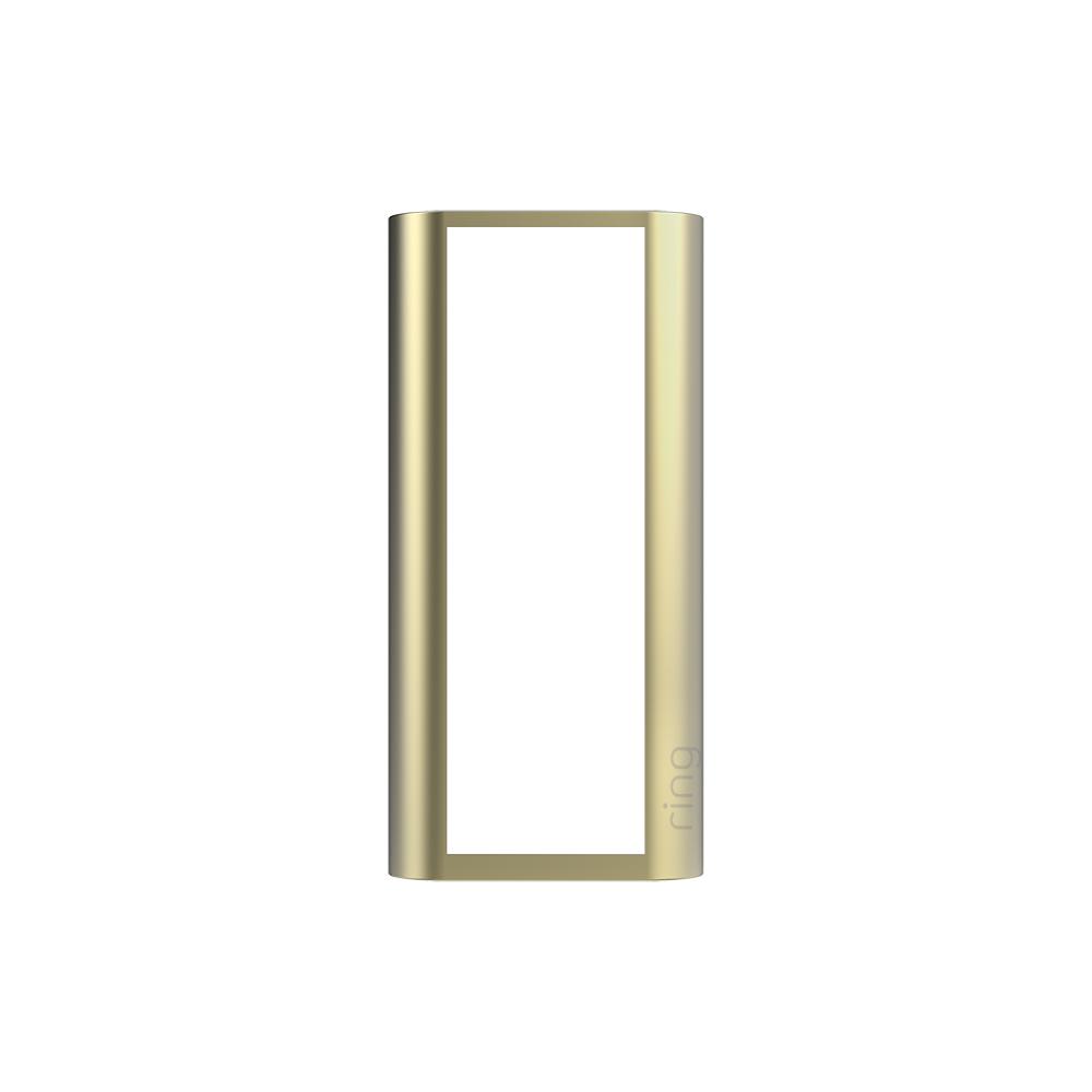 Interchangeable Faceplate (for Peephole Cam) - Gold Metal