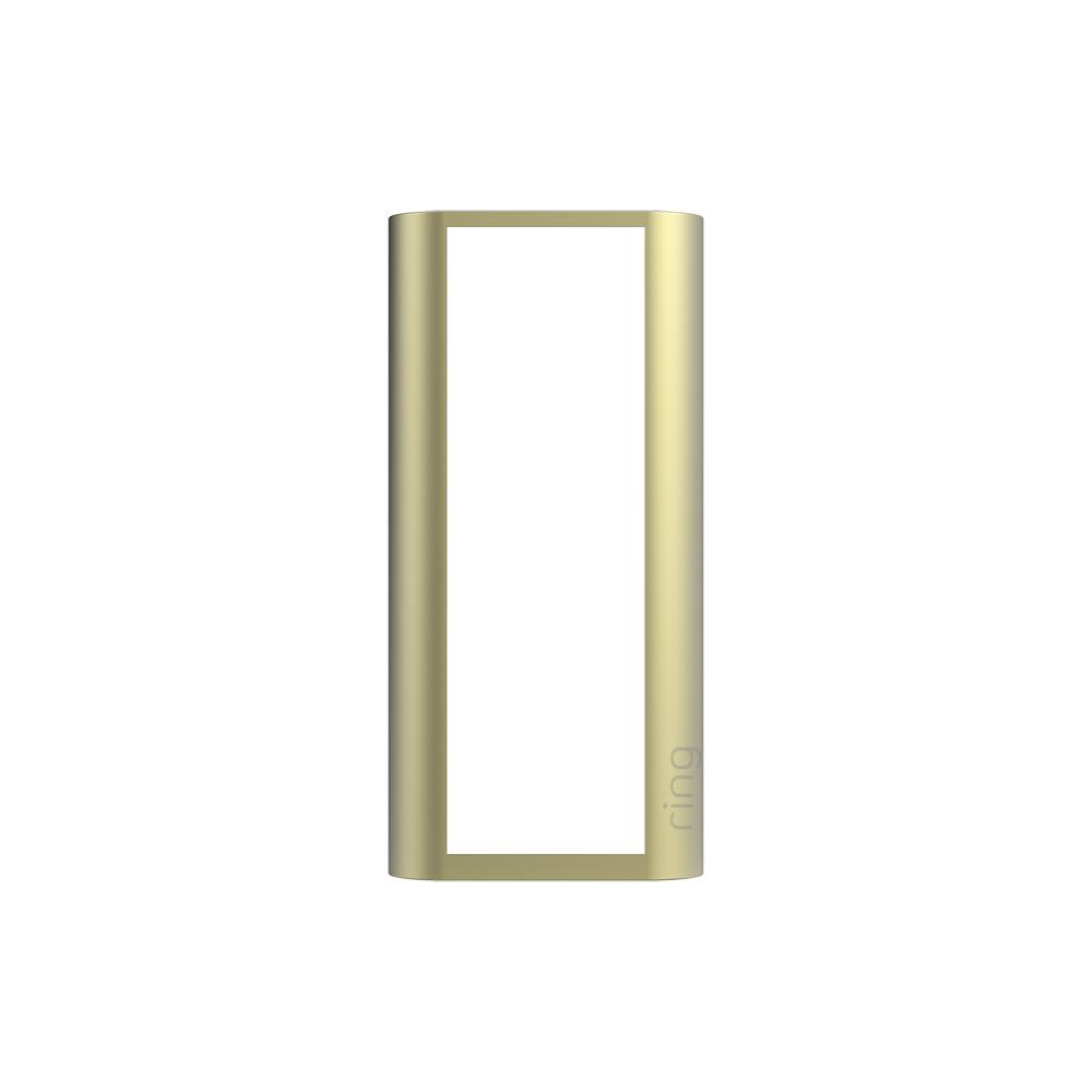 Interchangeable Faceplate (for Peephole Cam) - Brushed Gold