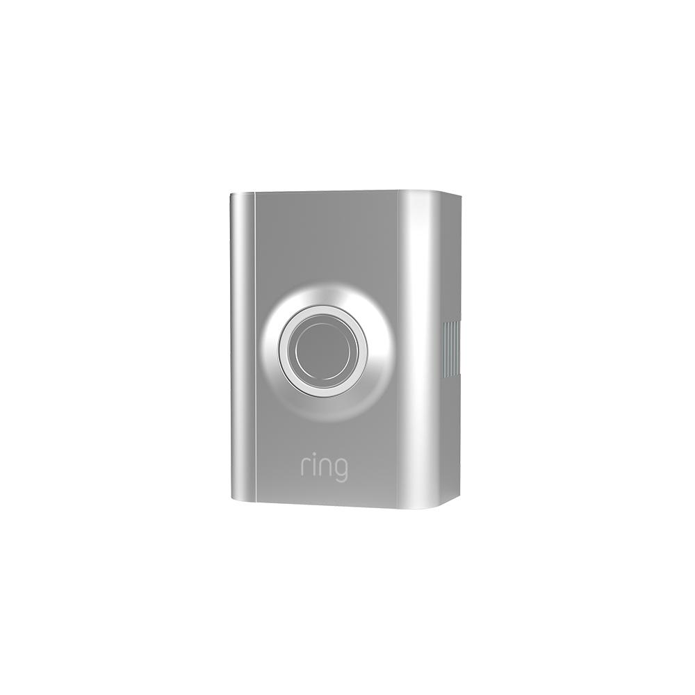 Interchangable Faceplate (for Ring Video Doorbell 2) - Silver Metal