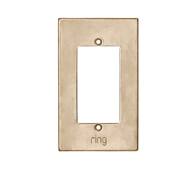 Ring Elite Faceplate - Silicon Bronze Light