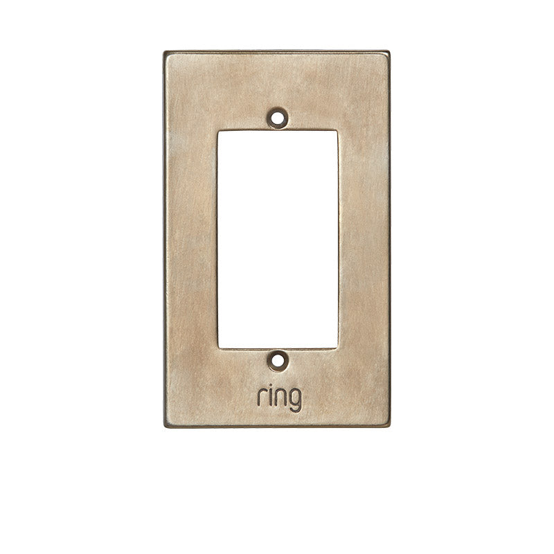 Ring Elite Faceplate - Silicon Bronze Brushed