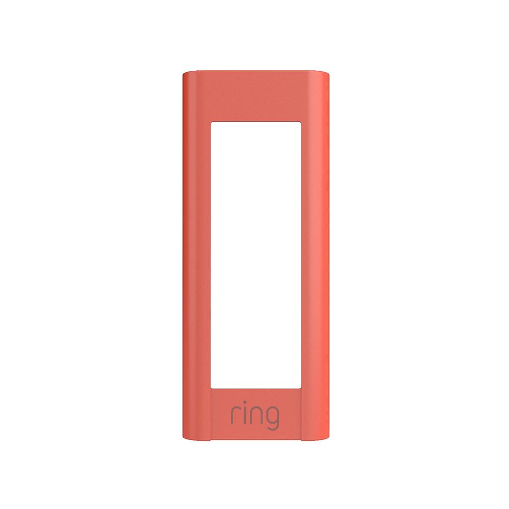 Interchangeable Faceplate (for Wired Doorbell Plus (Video Doorbell Pro)) - Firecracker