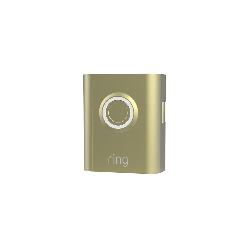 Interchangeable Faceplate (for Video Doorbell 3, Video Doorbell 3 Plus, Video Doorbell 4, Battery Doorbell Plus, Battery Doorbell Pro) - Brushed Gold