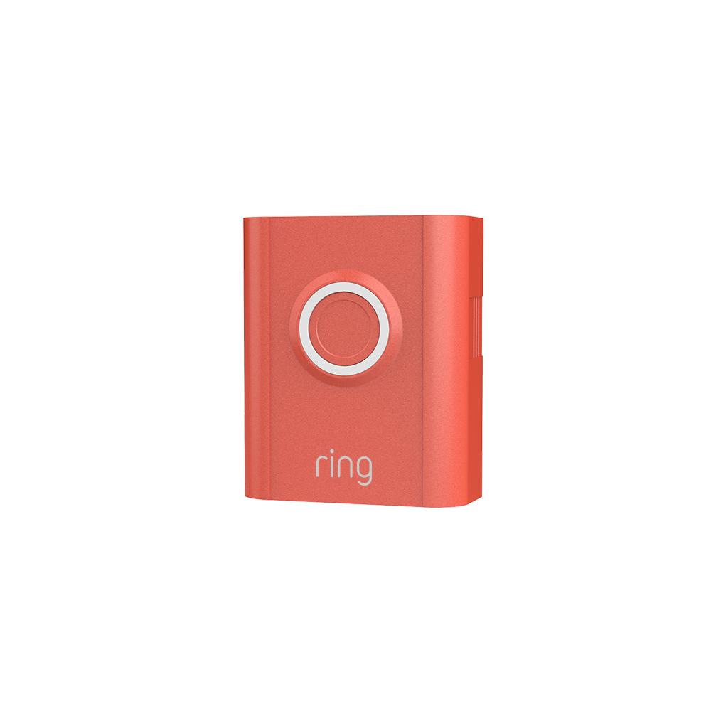 Interchangeable Faceplate (for Video Doorbell 3, Video Doorbell 3 Plus, Video Doorbell 4, Battery Doorbell Plus, Battery Doorbell Pro) - Firecracker