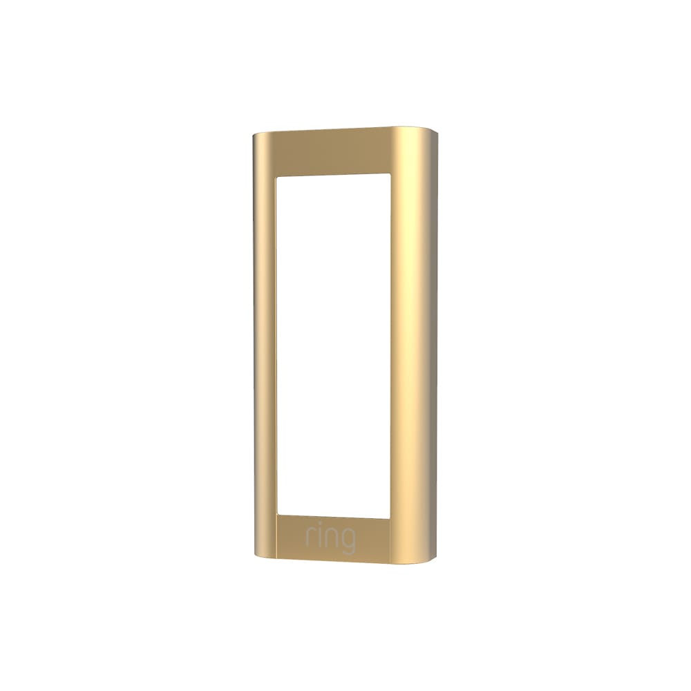 Interchangeable Faceplate (for Wired Video Doorbell Pro (Video Doorbell Pro 2)) - Gold Metal