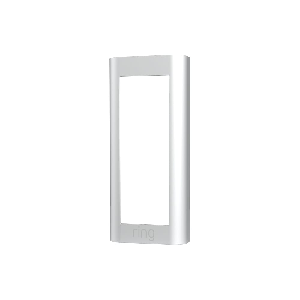 Interchangeable Faceplate (for Wired Video Doorbell Pro (Video Doorbell Pro 2)) - Silver Metal