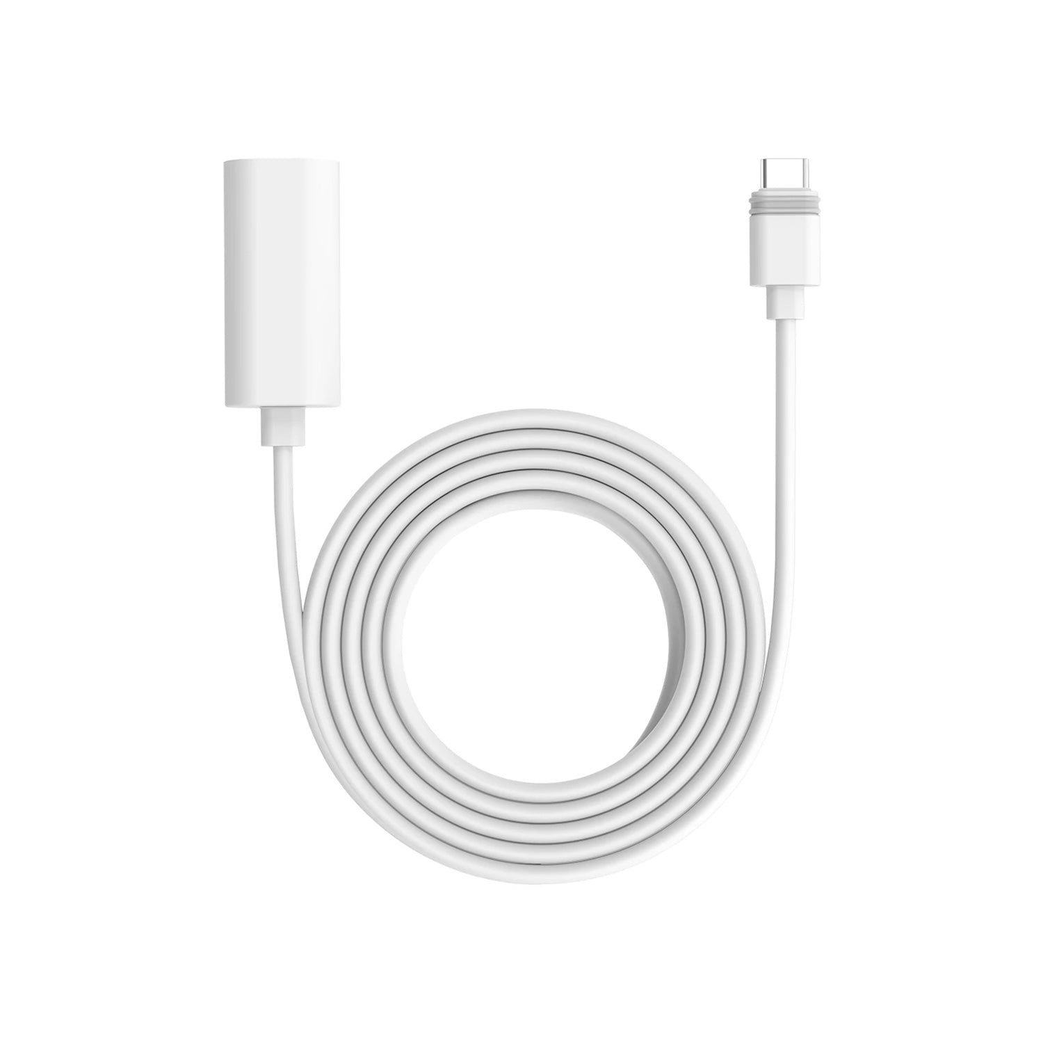 10 ft. USB-C Extension Cable (for USB-C Solar Panels) - White