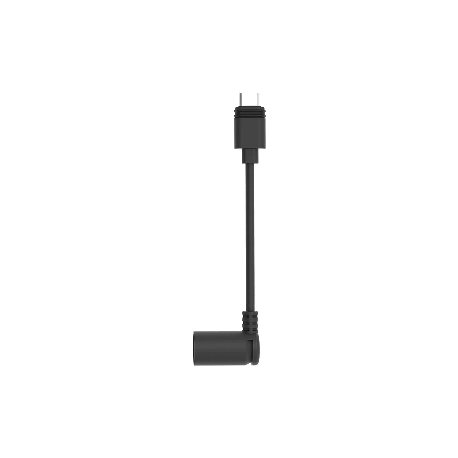 Barrel Plug to USB-C Adapter (for Barrel Plug Solar Panels and USB-C Security Cams) - Black