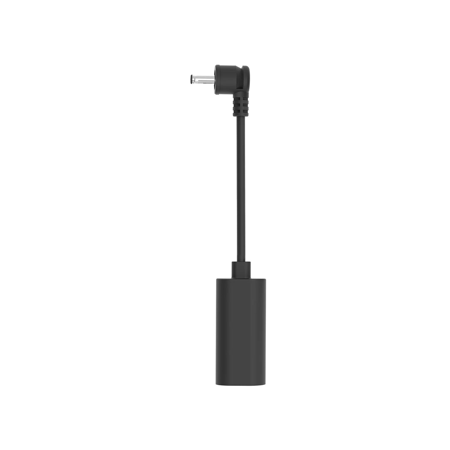 USB-C to Barrel Plug Adapter (for USB-C Solar Panels and Barrel Plug Security Cams) - Black