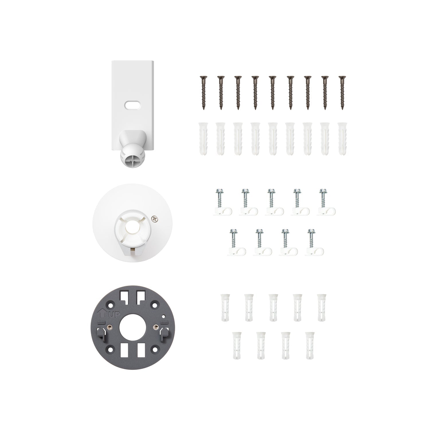 Spare Parts Kit (for Ring Spotlight Cam Pro Plug-In & Spotlight Cam Plus Plug-In) - White