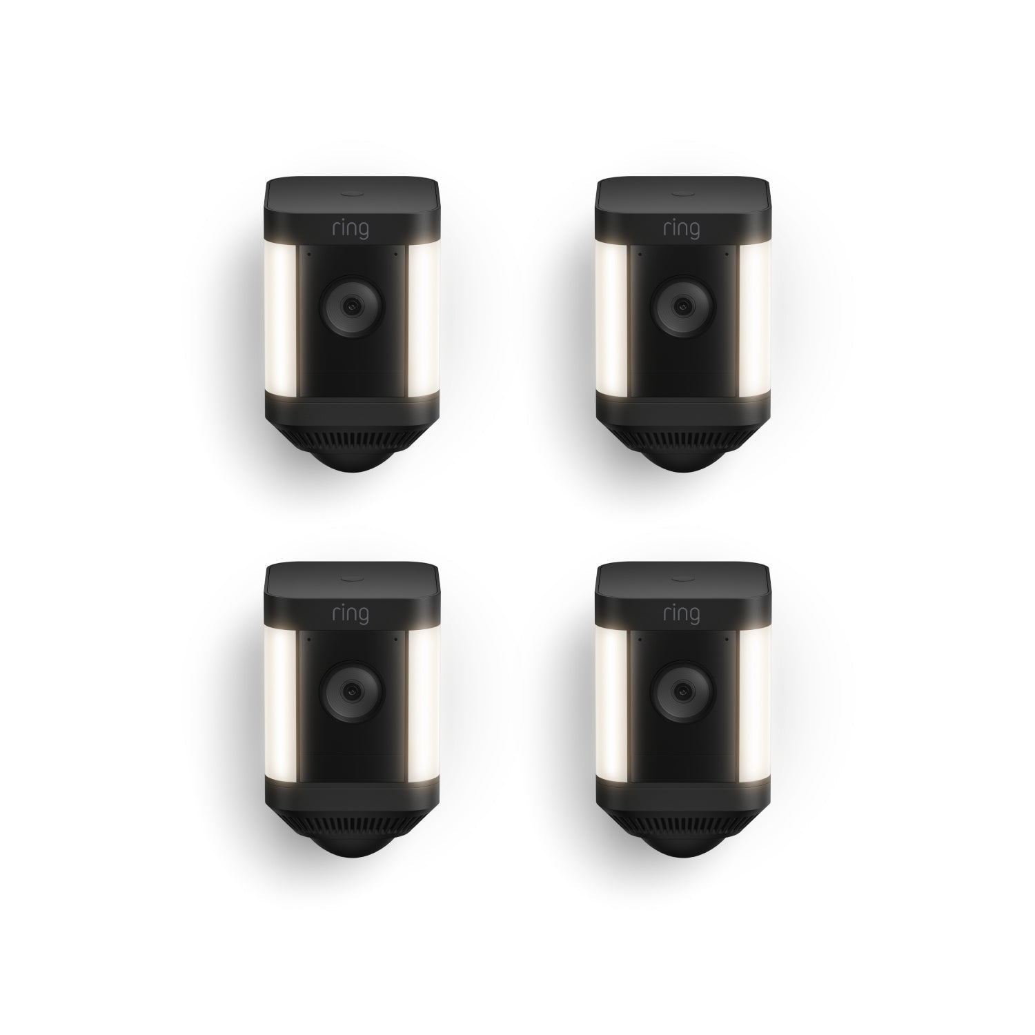 4-Pack Spotlight Cam Plus (Battery) - Black