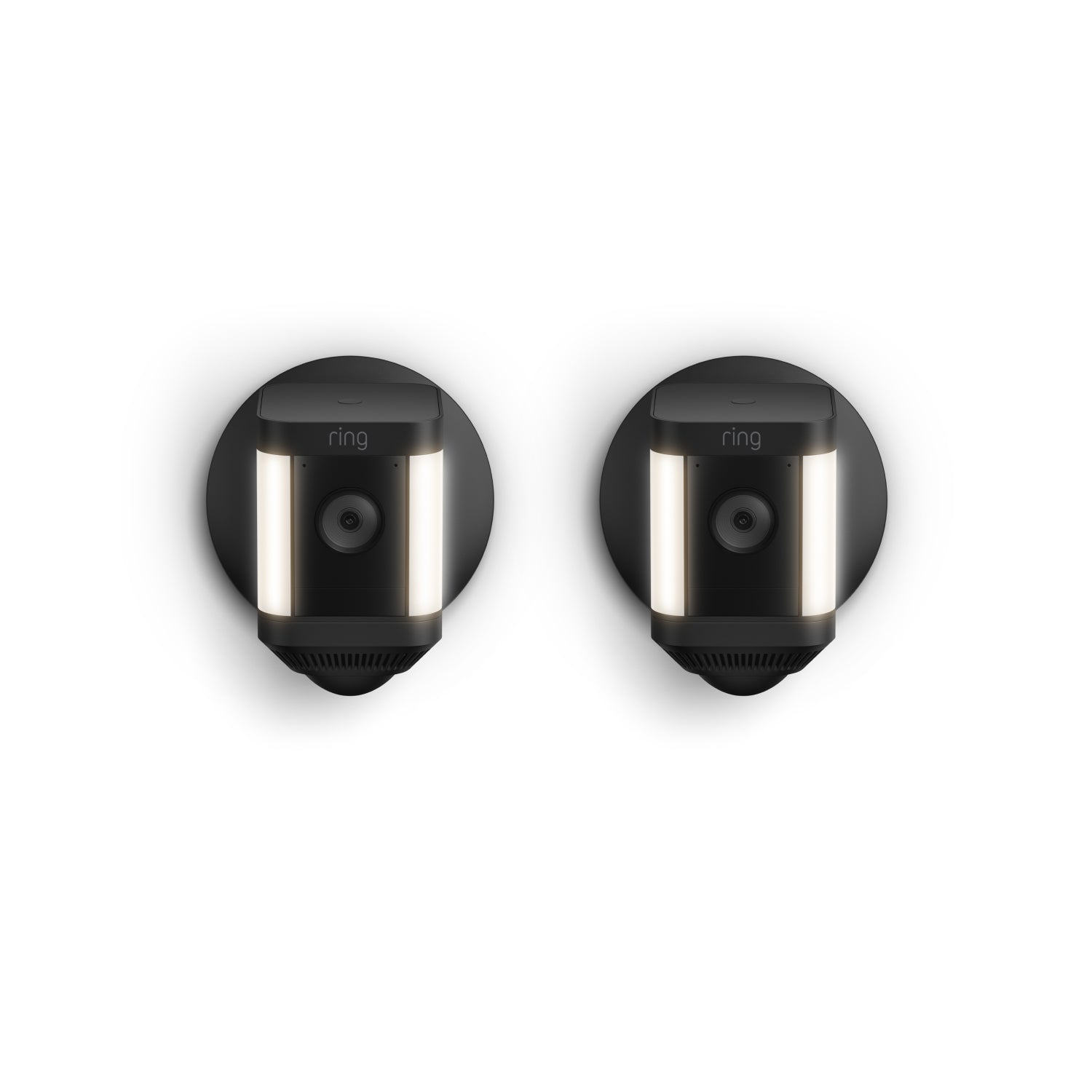 2-Pack Spotlight Cam Plus (Wired) - Black