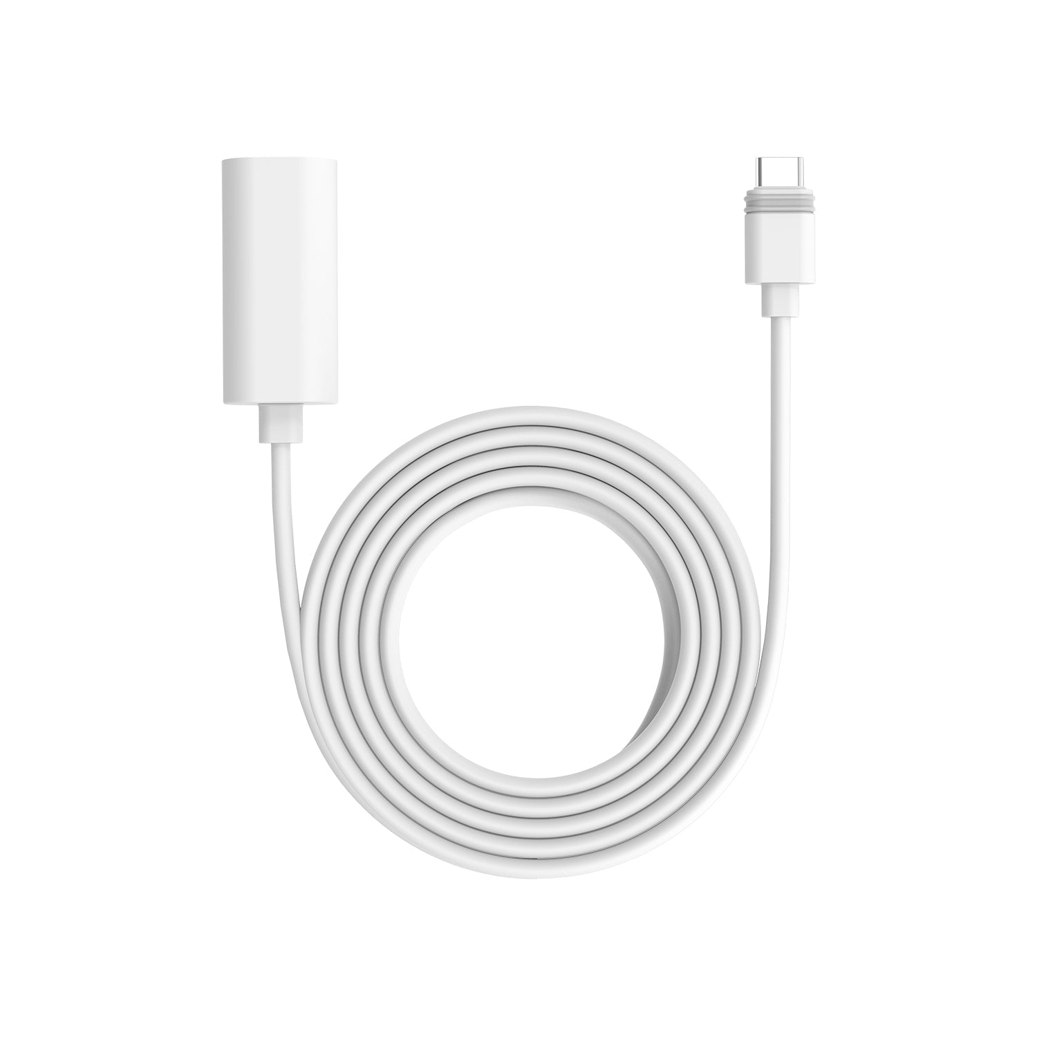 3 m. USB-C Extension Cable (for USB-C Solar Panels) - White