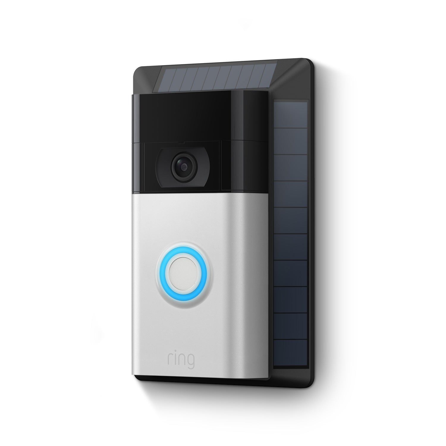 Solar Charger for Battery Doorbells (2nd Generation) (for Video Doorbell (2nd Gen)) - Black