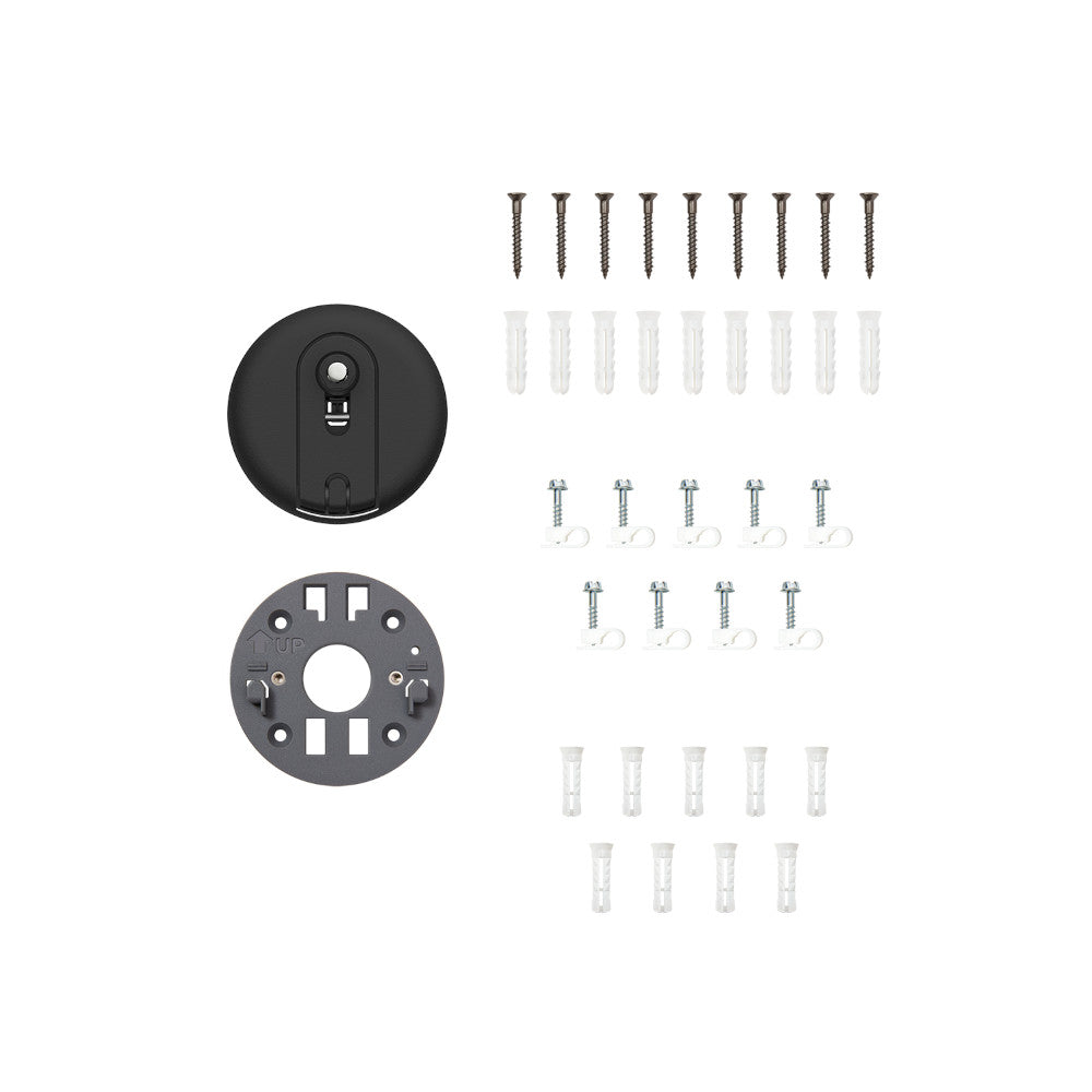 Spare Parts Kit (for Stick Up Cam Pro Plug-In) - Black