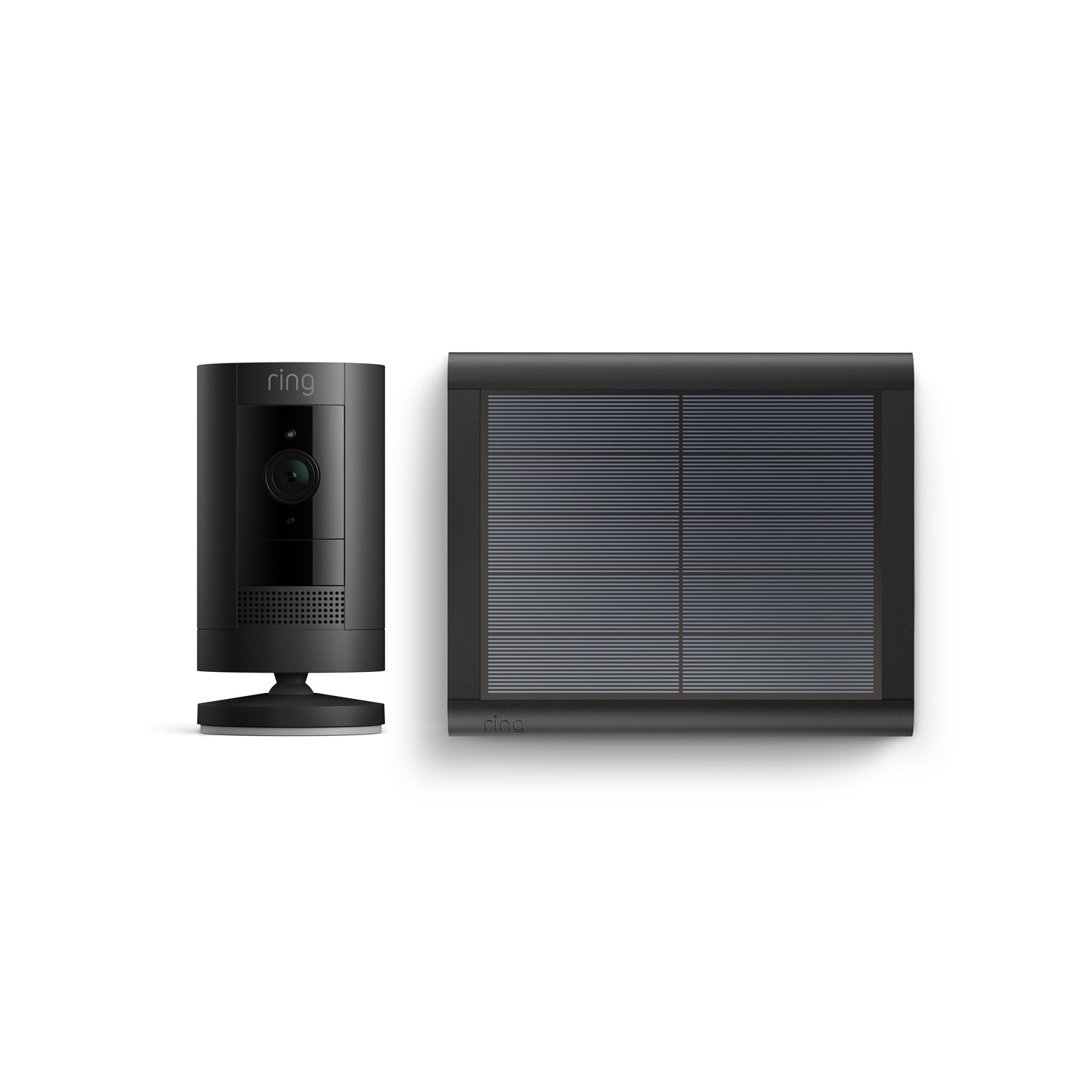 Stick Up Cam Battery + Solar Panel USB-C - Black