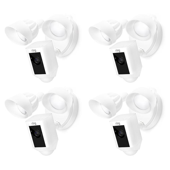 4-Pack Floodlight Cam (for Certified Refurbished) - White