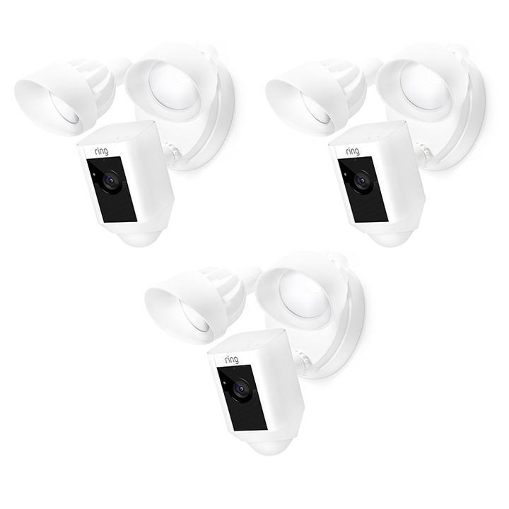 3-Pack Floodlight Cam (for Certified Refurbished) - White