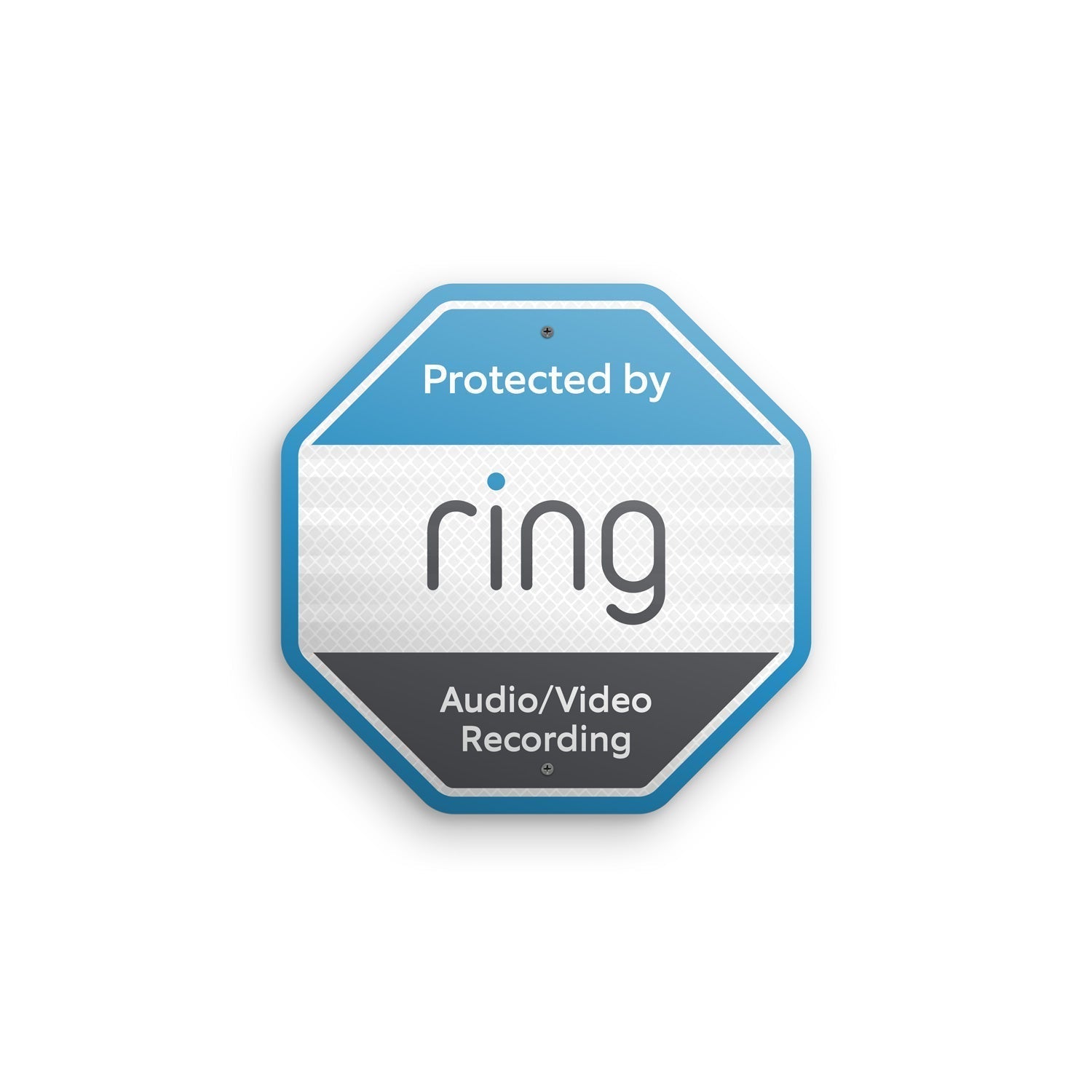 Ring Security Doorplate Sign - Multi