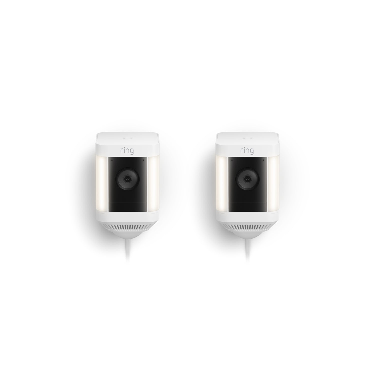 2-Pack Spotlight Cam Plus (Plug-In) - White