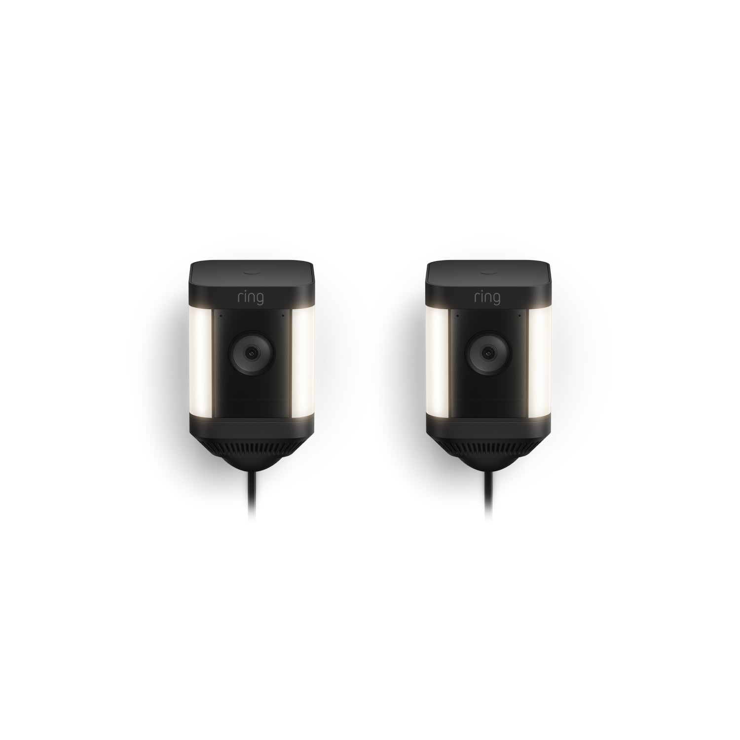 2-Pack Spotlight Cam Plus (Plug-In) - Black