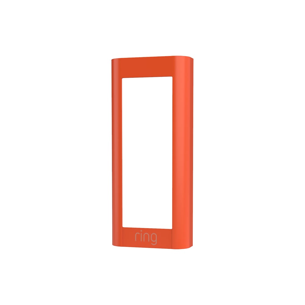 Interchangeable Faceplate (for Wired Doorbell Pro (Video Doorbell Pro 2)) - Firecracker