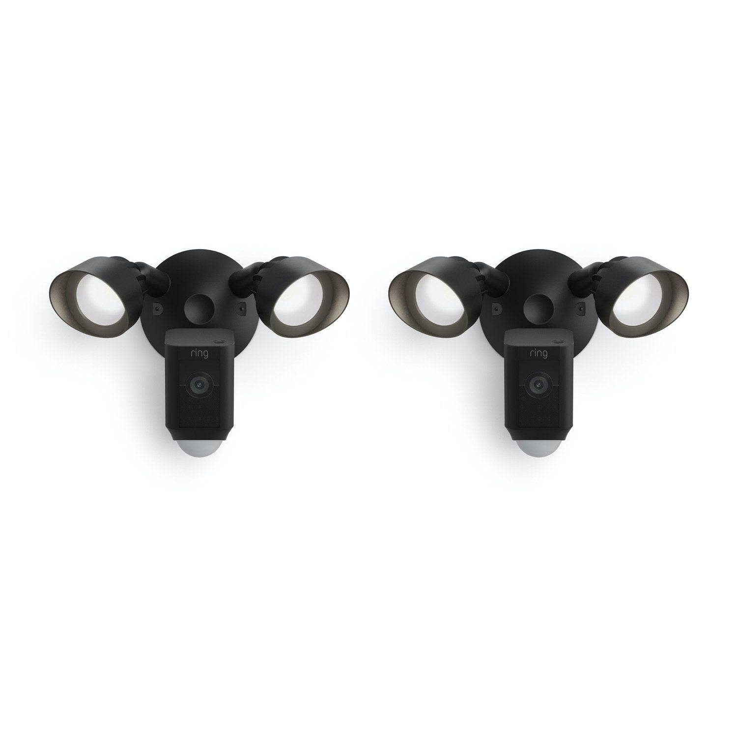 2-Pack Floodlight Cam Wired Plus - Black