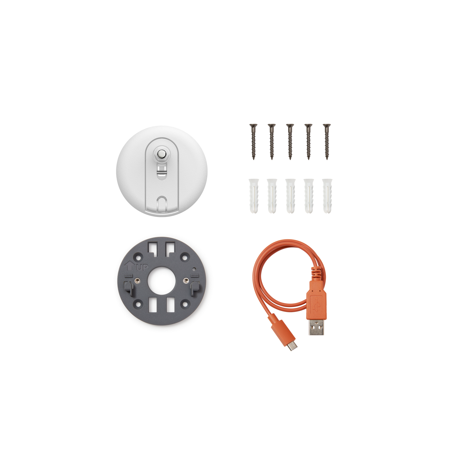 Spare Parts Kit  (Stick Up Cam Pro Battery) - White