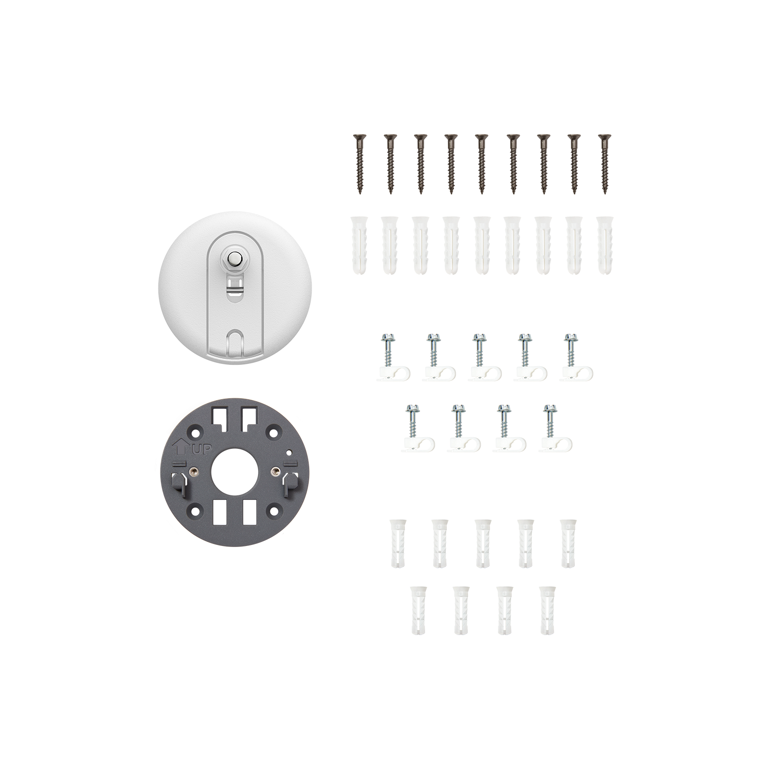 Spare Parts Kit  (Stick Up Cam Pro Plug-In) - White