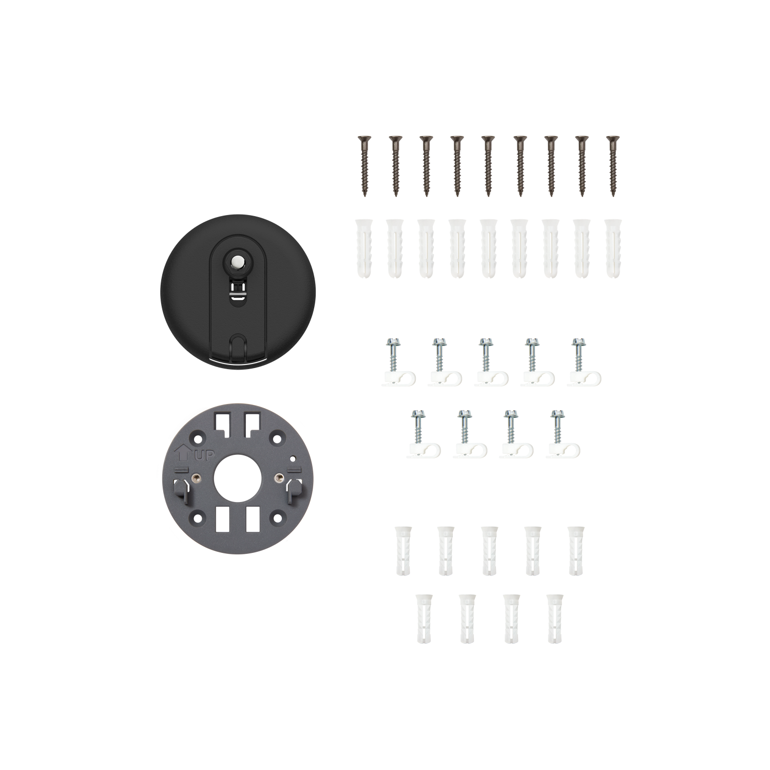 Spare Parts Kit  (Stick Up Cam Pro Plug-In) - Black