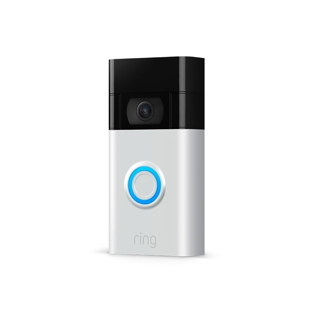 Video Doorbell 2nd Gen + Spotlight Cam Plus Battery + Quick Release Battery Pack - Satin Nickel