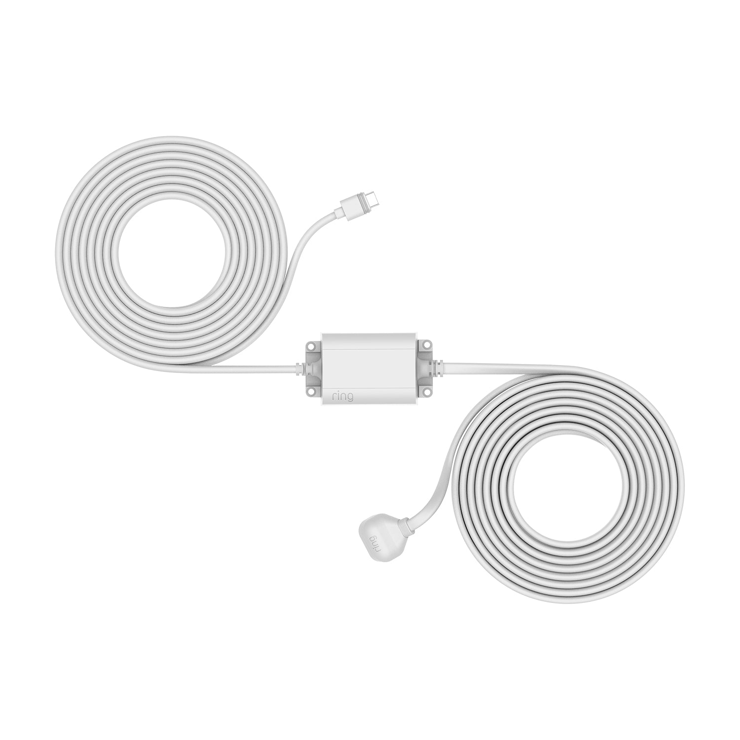 Ring Indoor/Outdoor Power Adaptor USB-C (Spotlight Cam Pro, Spotlight Cam Plus) - White