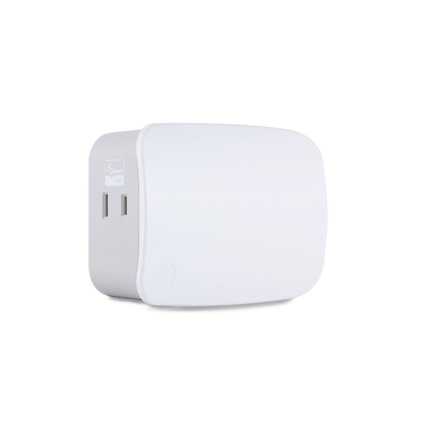 GE Plug-In Dimmer (Two Outlet) (for Works with Ring Alarm Security System) - White