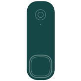 illustration of smart doorbell camera