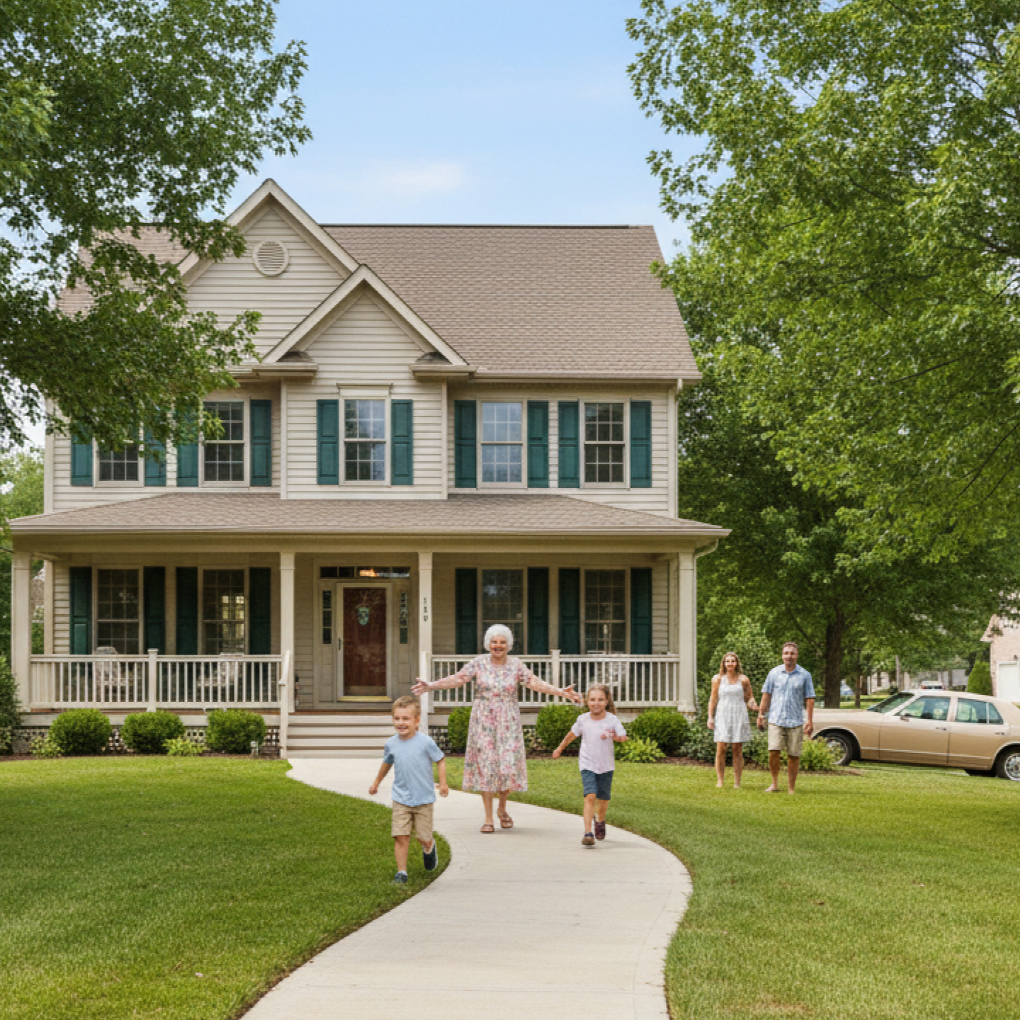 Tropical beach with crystal clear water.