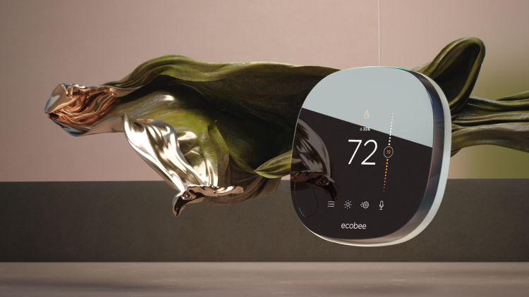 smart thermostat voice control product