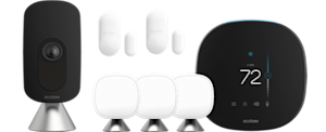 Smart thermostat smart camera and sensors