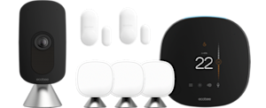 Smart thermostat smart camera and sensors